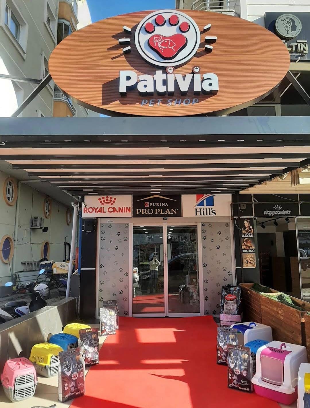 Pativia Petshop Atakum Mağaza İçi Görünüm